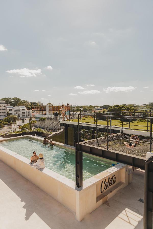 Caleta Hostel Rooftop & Pool Cancún Zewnętrze zdjęcie