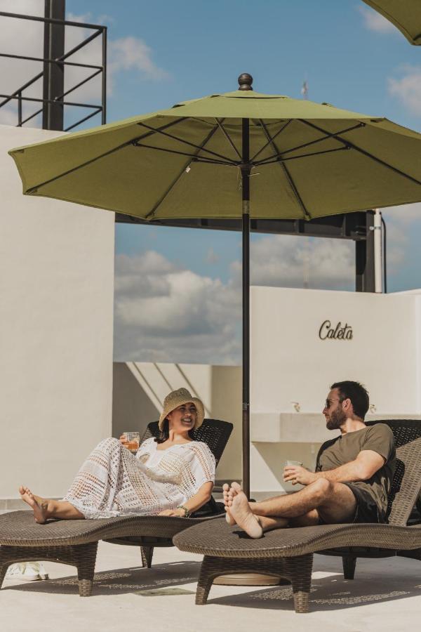 Caleta Hostel Rooftop & Pool Cancún Zewnętrze zdjęcie