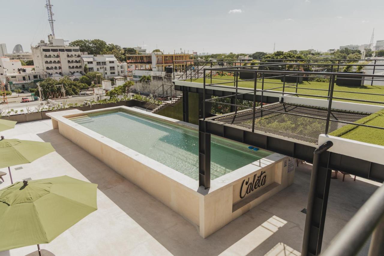 Caleta Hostel Rooftop & Pool Cancún Zewnętrze zdjęcie